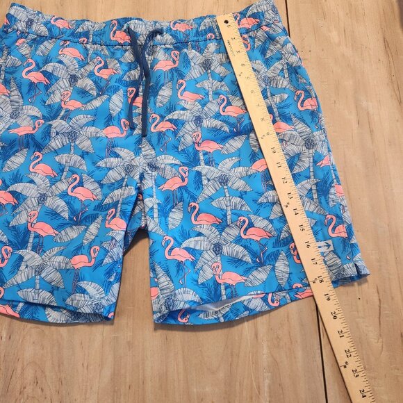 Projek Raw Board Shorts Swim Trunks Surf Stretch Pink Flamingos Tropical XL NEW - Picture 11 of 11
